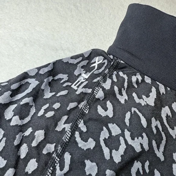 RLX Ralph Lauren 1/4 Zip Pullover Women's Small Leopard Pelican Hill Golf - Picture 9 of 14